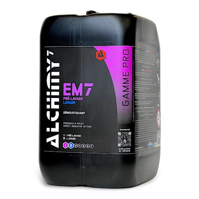 EM7 - Prélavage / Lavage - Alchimy 7