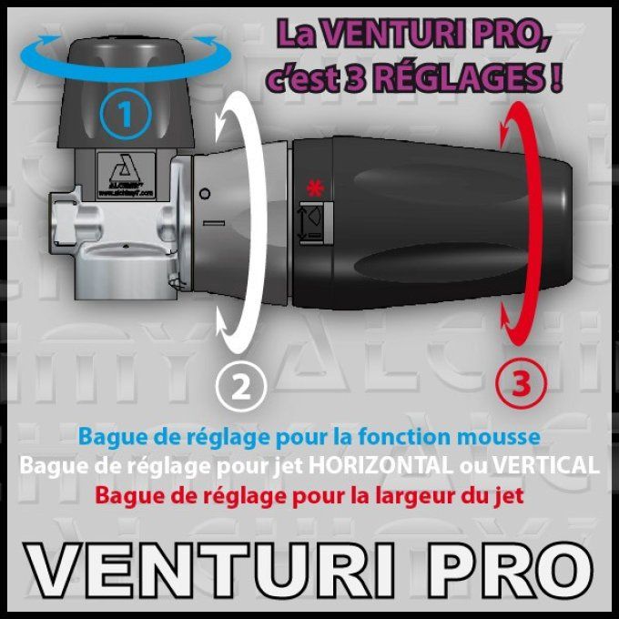 Foam lance venturi pro - Alchimy 7